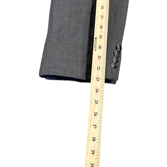 Stafford Jacket Mens 40 Short Gray Wool Lined Sport Classic Professor Office - Picture 3 of 16